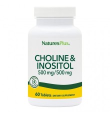 Nature's Plus Choline & Inositol 500mg 60tabs